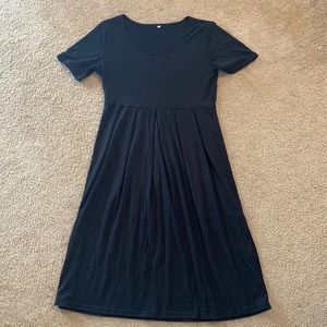 Black (casual) Maternity Dress